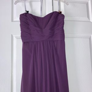 Bridesmaids/Prom Dress Long Strapless